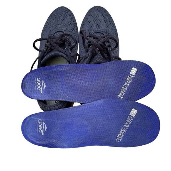 Abeo Maxlite Dayton Sneakers Walking Running Shoes Navy Blue Support Pad Size 8 - Picture 6 of 12